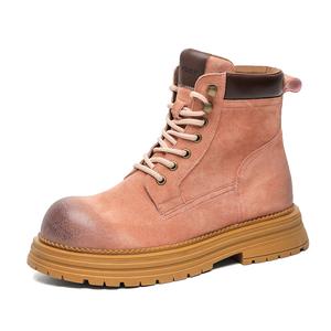 Короткие ботинки Martin 4 см унисекс V ZERO FIVE, Pink 2501 Men'S