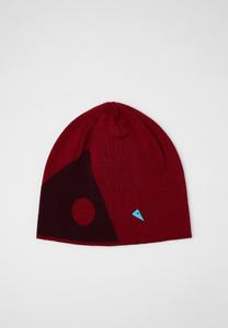 Шапка Klättermusen HEID LIGHT BEANIE UNISEX, Burnt Lava/Dark Red