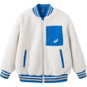 ASICS Бейсбольная куртка milk white для подростков