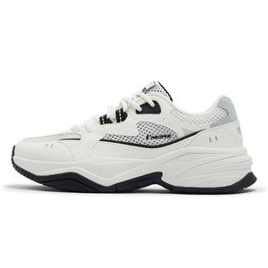 361° Кроссовки Sailing Series с низким верхом, дышащие и износостойкие, женские, черно-белые