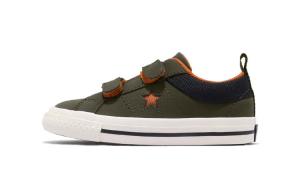 Кроссовки для малышей Converse One Star 2V Ox TD, зеленый