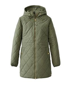 Уютное стеганое пальто Beans, размер для невысоких женщин (американский стандарт).