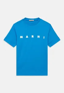 Футболка унисекс с принтом Marni, Marine Bluette