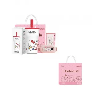 Коллаборация Hello Kitty термостакан 630 мл Sanrio, Hello Kitty Water Cup+Warming Belt[App Version]