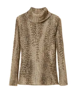 Коричневый свитер, стильный и уютный дизайн. Twinset, коричневый