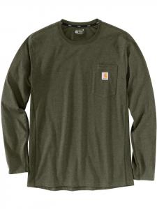 Лонгслив CARHARTT , зеленый