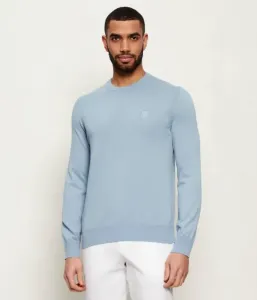 Свитер Кановано_S regular fit Boss Orange, синий