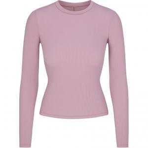 Свитшот SKIMS Regular женский цвет DUSK/Nightfall