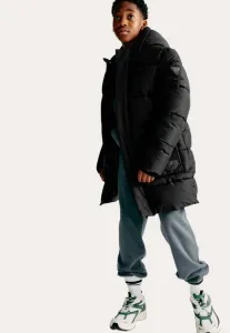 Удлиненное зимнее пальто Marks & Spencer, Black