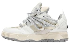 TINMUU Кроссовки для скейтбординга унисекс низкие черно-бежево-бело-желто-зелено-розовые Tile Crane бежевые, цвет Tile Crane Beige