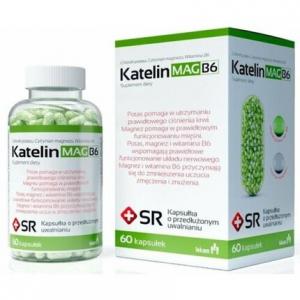 Katelin MAG B6 Магний пролонгированного действия, 60 капсул Lek-Am