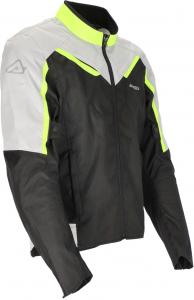 Мотоциклетная текстильная куртка Acerbis x-mat, Grey/Yellow