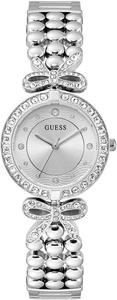 GUESS Silver-Tone аналоговые часы