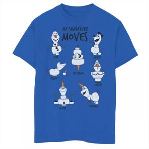 Футболка Disney's Frozen Boys 8-20 2 Olaf My Signature Moves с рисунком Disney