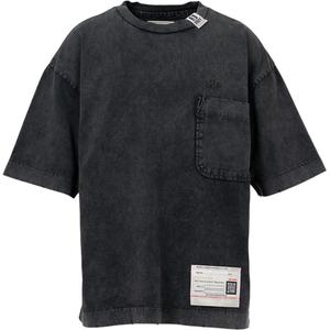 Футболка с нашивкой-логотипом Maison Mihara Yasuhiro, черный