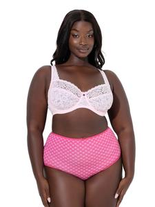 Ulla Popken Бюстгальтер на косточках нежно-розового цвета