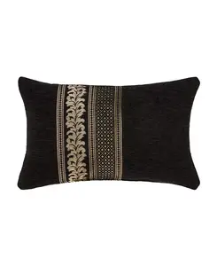 Комплект постельного белья Laurenza, 4 предмета, размер queen J Queen New York, black