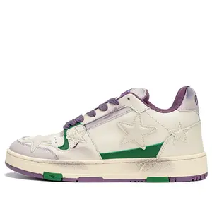 Кроссовки KAALIXTO Skateboarding Mid 'Help Stars', фиолетовый