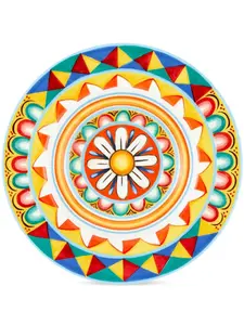 Набор из двух глубоких тарелок, 25 см, Dolce & Gabbana, оранжевый