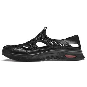 Мужская повседневная обувь с низким верхом LAORENTOU, Black