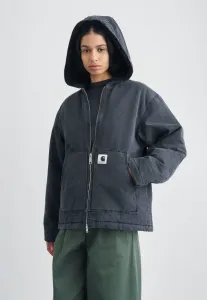Куртка-Мичмень с капюшоном, легкая куртка Carhartt Wip, Black Dusky