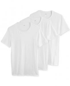Мужские футболки с коротким рукавом и круглым вырезом, упаковка из 3 шт Jockey, белый