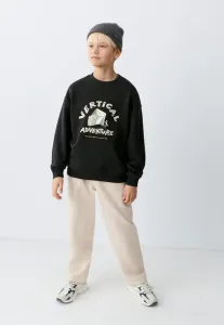 Детские прямые джинсы Mango Kids, Sand