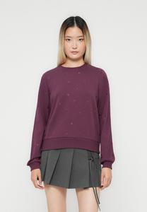 Толстовка ONLY ONLATIKA O NECK, Mauve Wine/Bordeaux