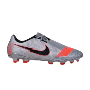 Бутсы Nike Phantom Venom Elite FG 'Wolf Grey Bright Mango', серый