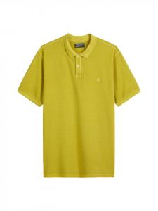 Marc O'Polo Рубашка-поло из пике, ярко-зеленого цвета