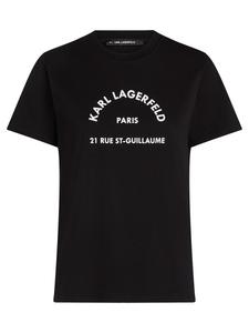 Рубашка Karl Lagerfeld Rue St-Guillaume, черный