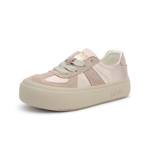 Кеды, скейтборд обувь женская низкая Gemeiq, бежевый