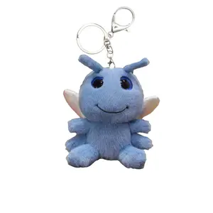 Очаровательная игрушка-кулон стрекоза плюш высота 14см Dolls and bears dance, синий