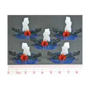 Маркеры затопления линкора (5), Token Sets - Naval Gaming (Litko Aerosystems)