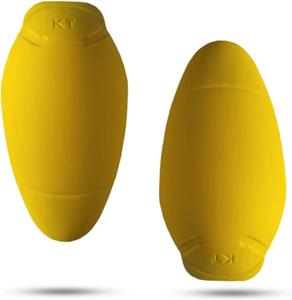 Защитные налокотники CE-2 | Защита локтей уровня CE 2 | Защитные налокотники уровня 2, одобренные CE, для мотоциклетных курток MOTOSTYLEWEAR, yellow