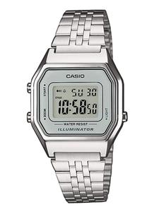 CASIO Цифровые часы в серебристом цвете