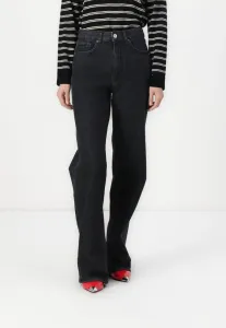 Только сочная жизнь, широкие ноги, широкие ноги Only, Black Denim