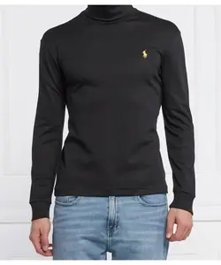 Водолазка Slim fit Polo Ralph Lauren, черный