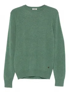 Свитер Charlie с круглым вырезом Impure, зеленый