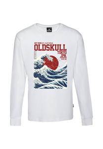 Рубашка Oldskull Asian Big W, белый