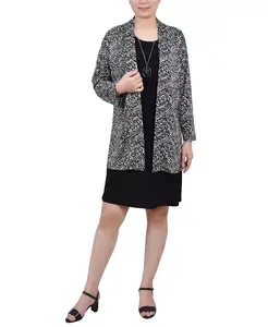 Комплект из двух частей для миниатюрного платья NY Collection, черный