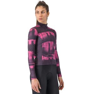 Футболка Castelli Blur Thermal Castelli, Dark Night Shade/Violet Pink