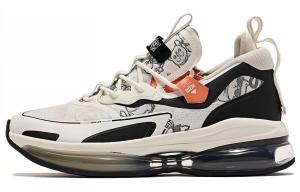 Кроссовки Lifestyle для мужчин с низким верхом цвета слоновой кости/атомно-оранжевый Qiaodan