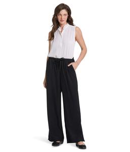 Брюки NYDJ Jayne Wide Leg Pull-On Pants, Overdye Black
