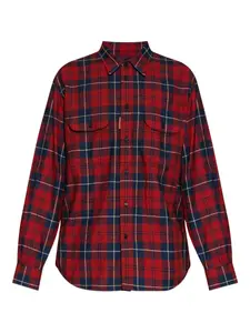Клетчатая рубашка Dsquared2, красный