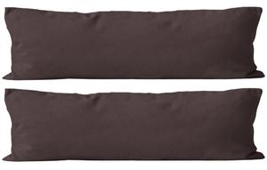 Наволочка Carpe Sonno коричневый, 145/40 см