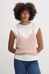 Блуза Sisley, бежевый