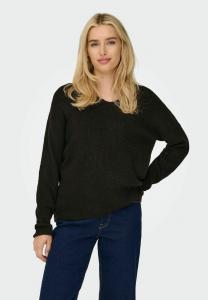 Джемпер ONLY ONLCAMILLA V-NECK LS KNT, Chocolate Torte/Brown