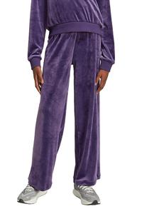 Детские бархатные спортивные штаны Adidas, фиолетовый