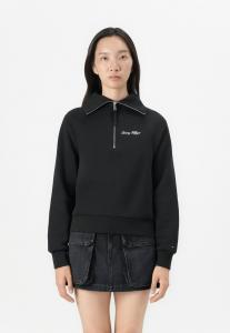 Толстовка Tommy Hilfiger CLASSIC SCRIPT HALF-ZIP, Black